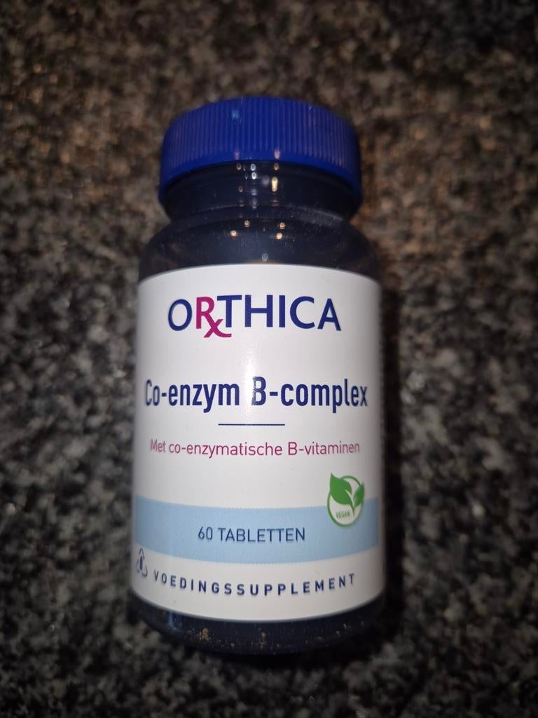 2x Orthica Co-enzym B-complex - 60 tabletten, Ophalen of Verzenden, Nieuw