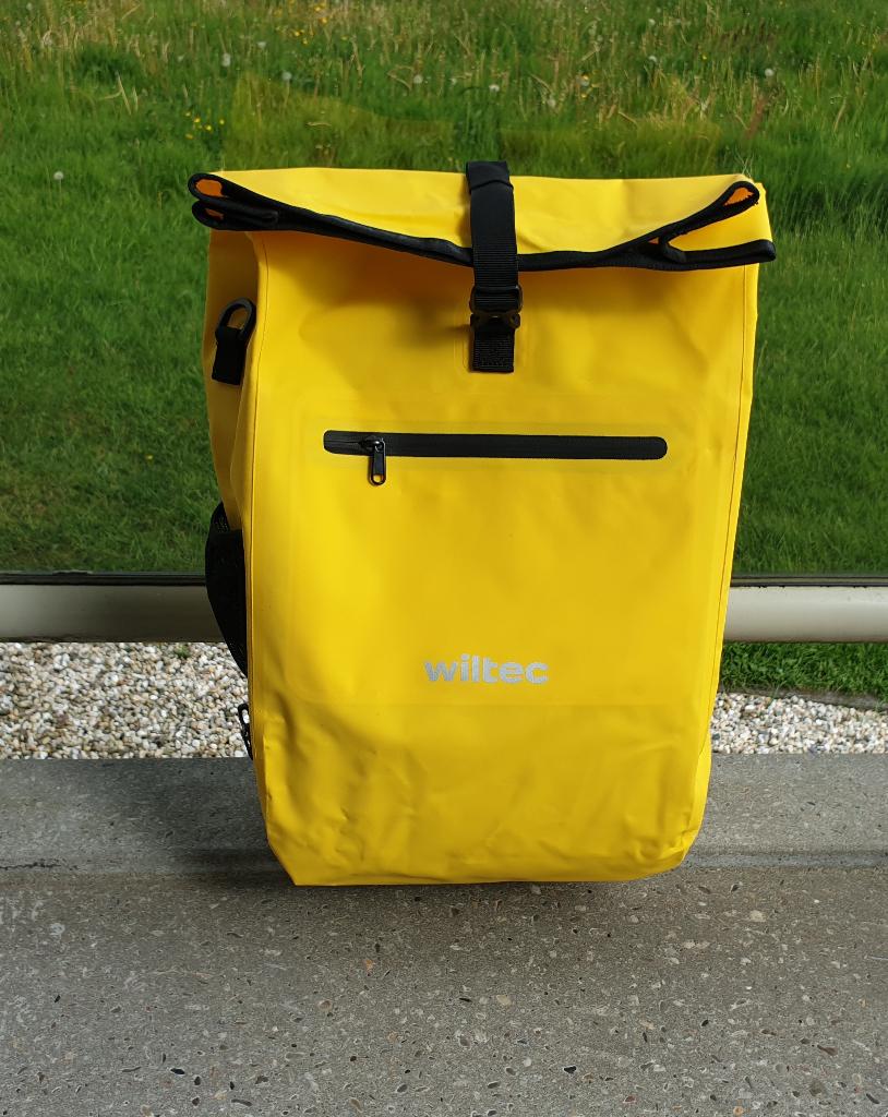 Wiltec 3-in-1 fietstas, fietsrugzak met laptopvak - 25 l, Fietsen en Brommers, Fietsaccessoires | Fietstassen, Ophalen, Zo goed als nieuw