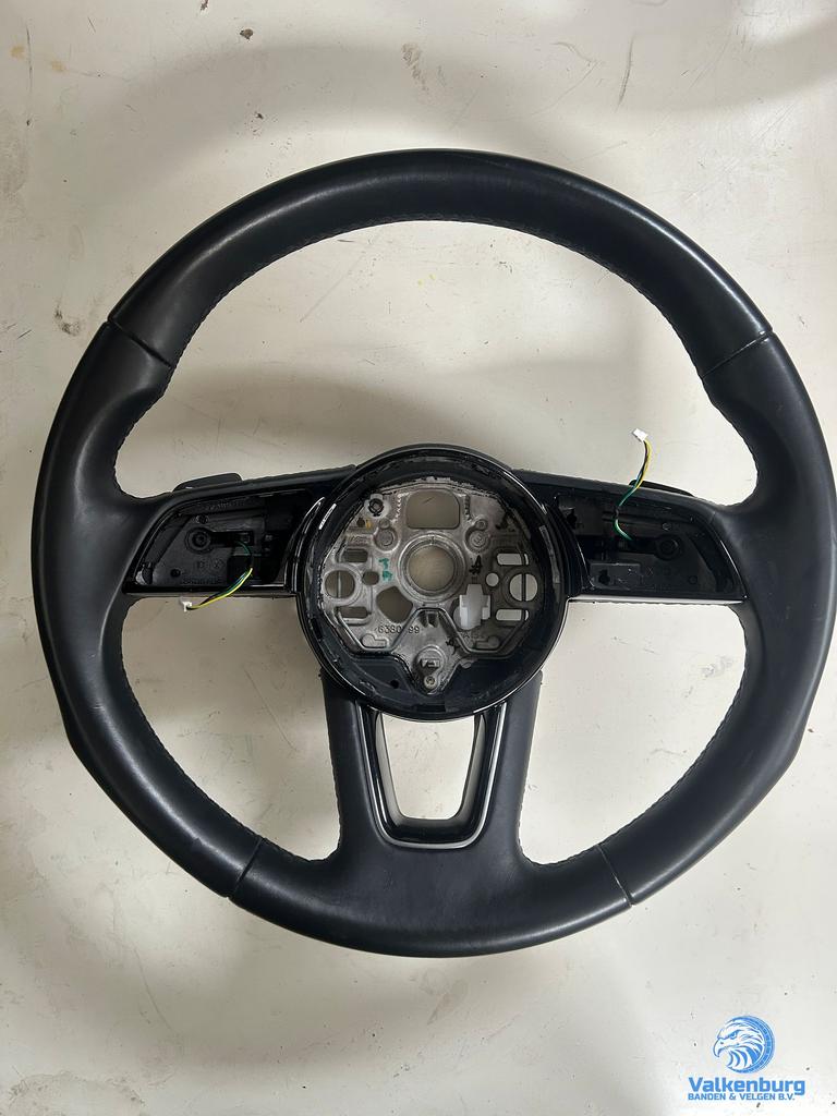 Originele Audi A1 GB Q2 82A A3 8Y leder stuurwiel stuurbedie, Gebruikt, -, -, Ophalen of Verzenden