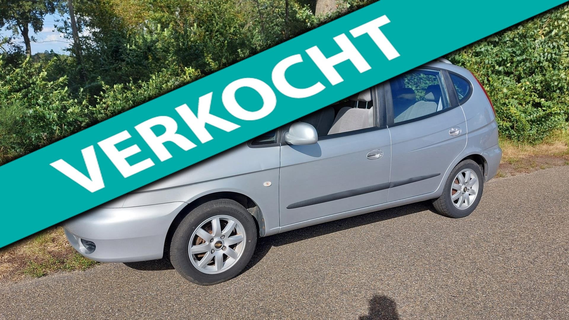 Chevrolet Tacuma 1.6-16V Spirit, Auto's, Verwarmde buitenspiegels, Gebruikt, Origineel Nederlands, Handgeschakeld