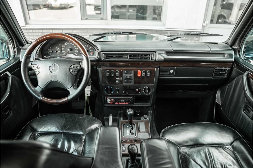 Mercedes-Benz G-Klasse 320 St.Wagon | Youngtimer (bj 1997), Auto's, Oldtimers, Automaat, Zwart, Bedrijf, Vierwielaandrijving