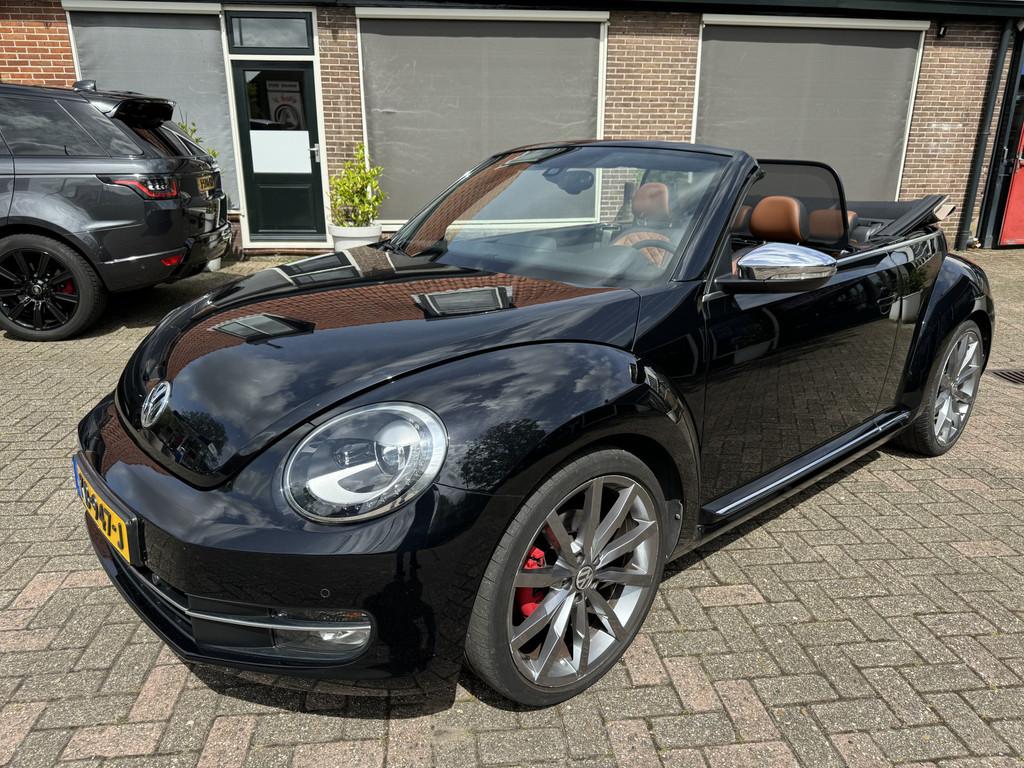 Volkswagen Beetle Cabriolet 2.0 TSI Sport BlueMotion, 15 km/l, Gebruikt, 4 stoelen, Zwart