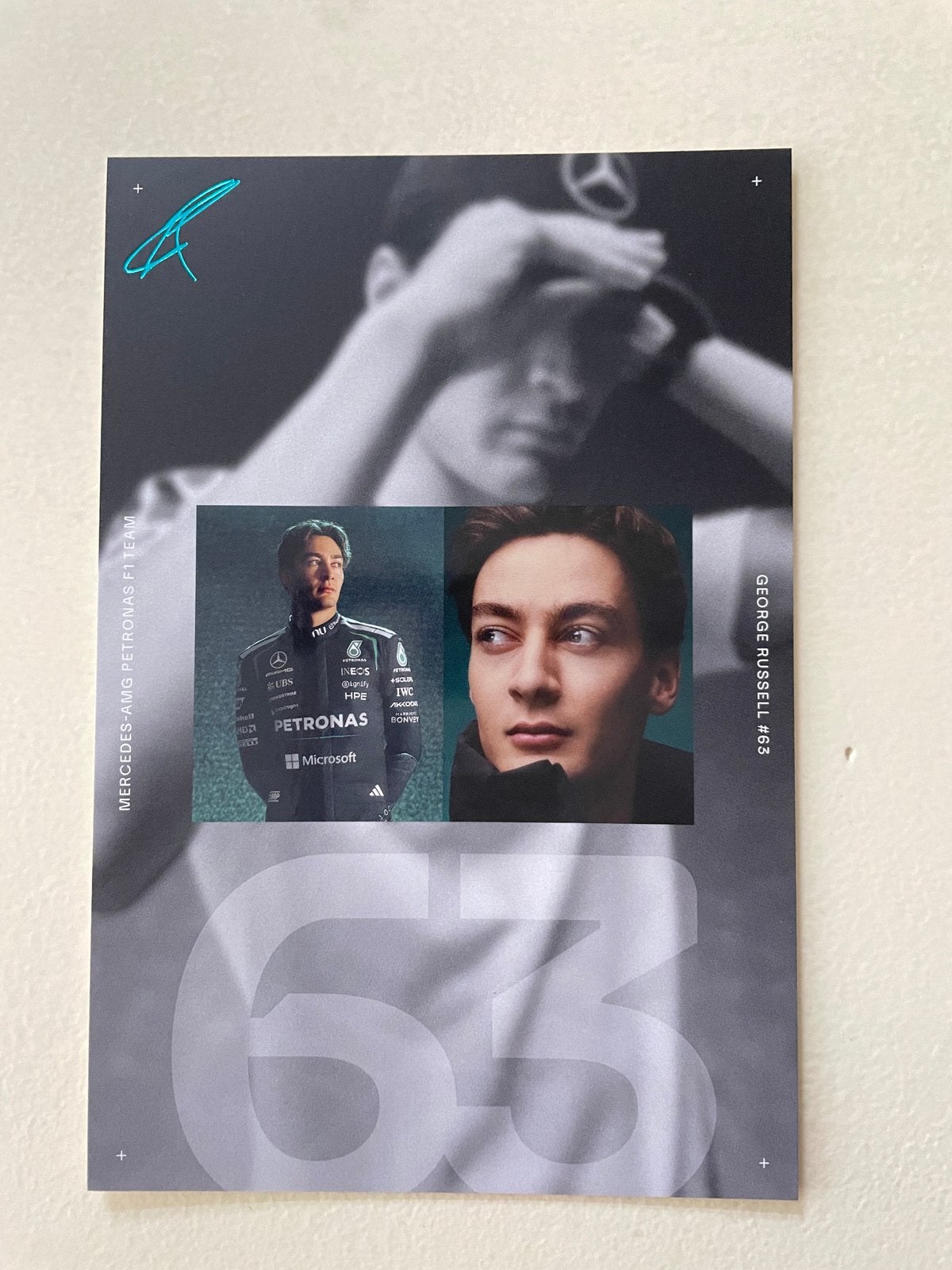 Drivercard George Russell (formule 1 seizoen 2026), Ophalen of Verzenden, Zo goed als nieuw
