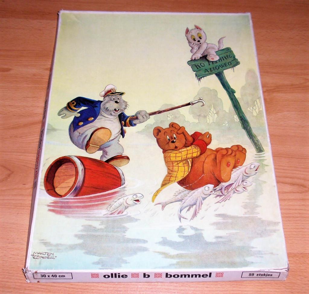 Tom Poes legpuzzel, “No fishing allowed”, Verzamelen, Ophalen of Verzenden, Olivier B, Bommel en Tom Poes, Gebruikt, Gebruiksvoorwerp