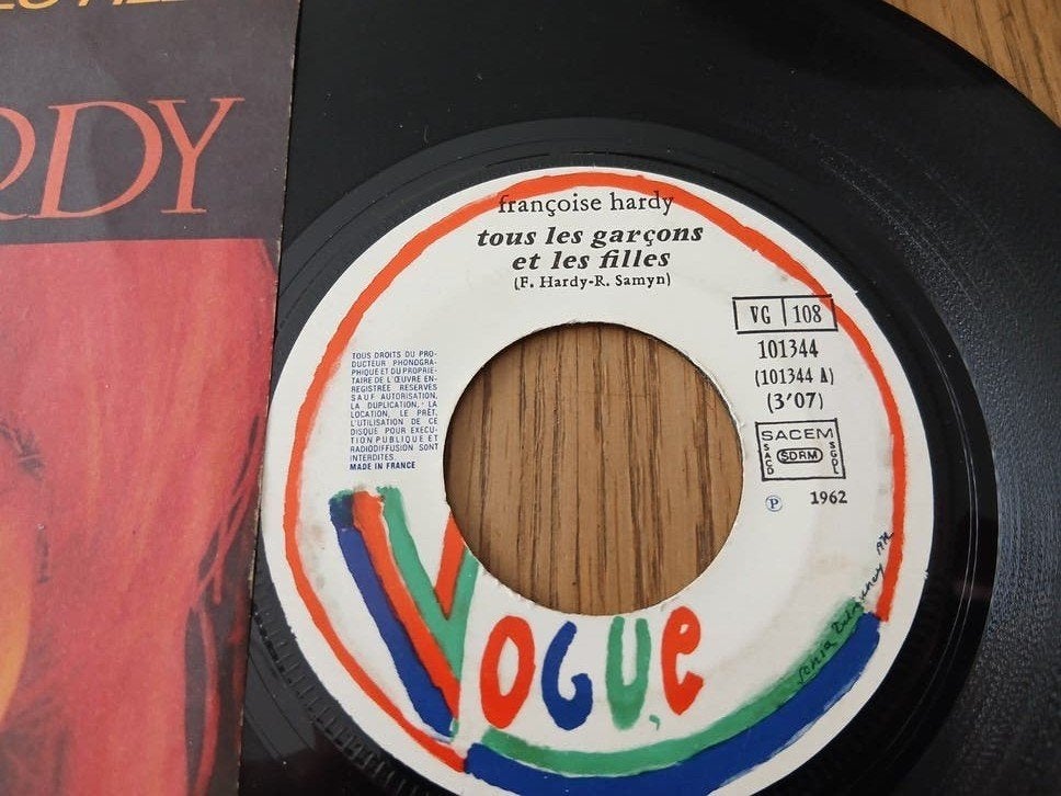 VINYL SINGLE  FRANQOISE  HARDY, Cd's en Dvd's, Vinyl Singles, Single, Ophalen of Verzenden, Pop, 1970 - 1979