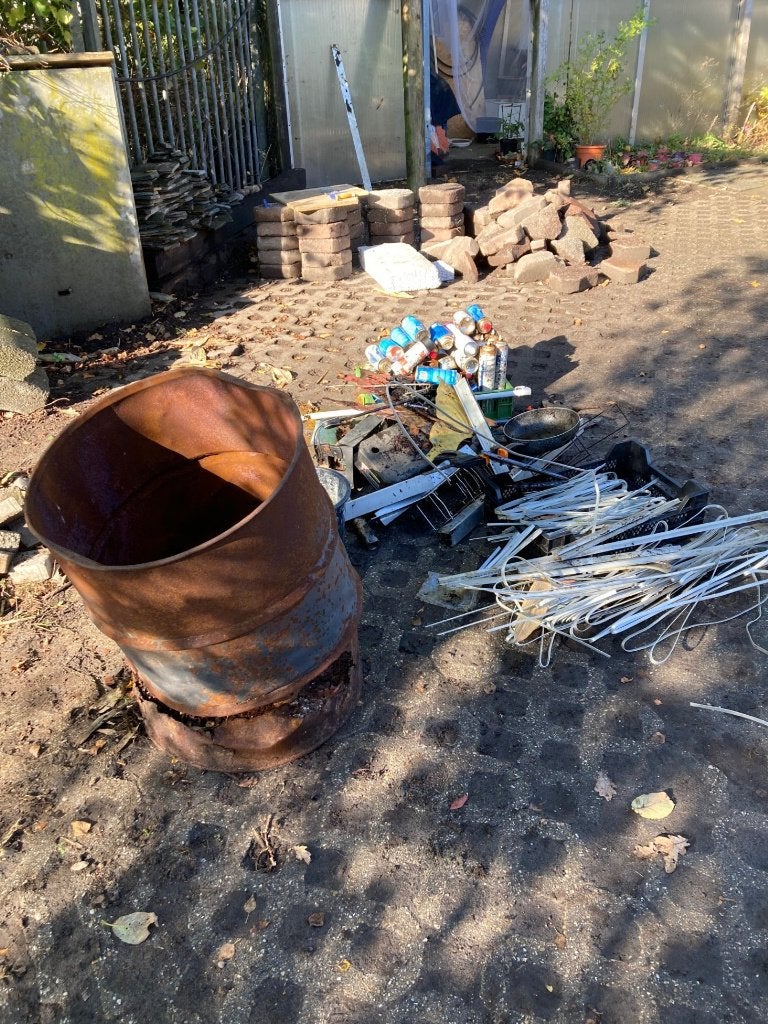 oud ijzer en aluminium, Ophalen, Gebruikt, Overige metalen