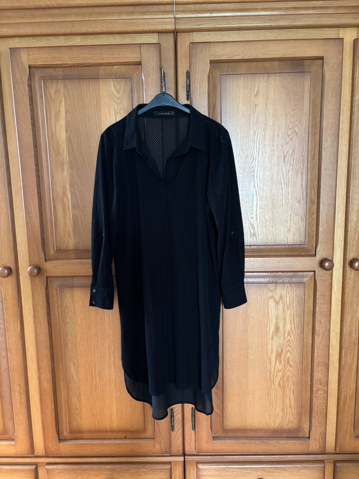 Jurk of tuniek van Elsewhere maat XXL zwart, Kleding | Dames, Jurken, Verzenden, Zwart, Maat 46/48 (XL) of groter, Zo goed als nieuw