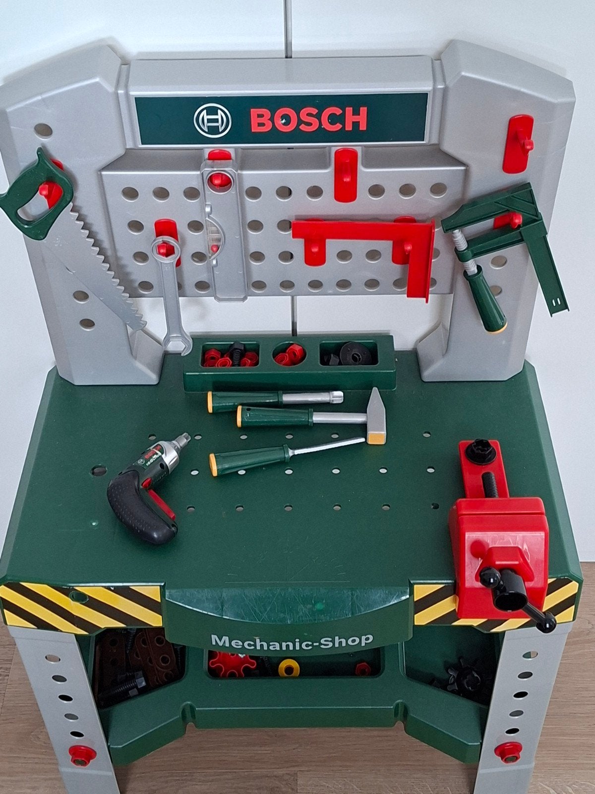 Bosch Werkbank Speelgoed - Mechanic Shop, Kinderen en Baby's, Ophalen, Zo goed als nieuw, Jongen of Meisje