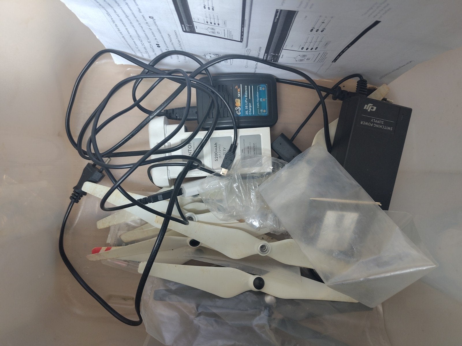 DJI Phantom Drone ,voor liefhebber/knutselaar (werking onbe, Ophalen, Gebruikt