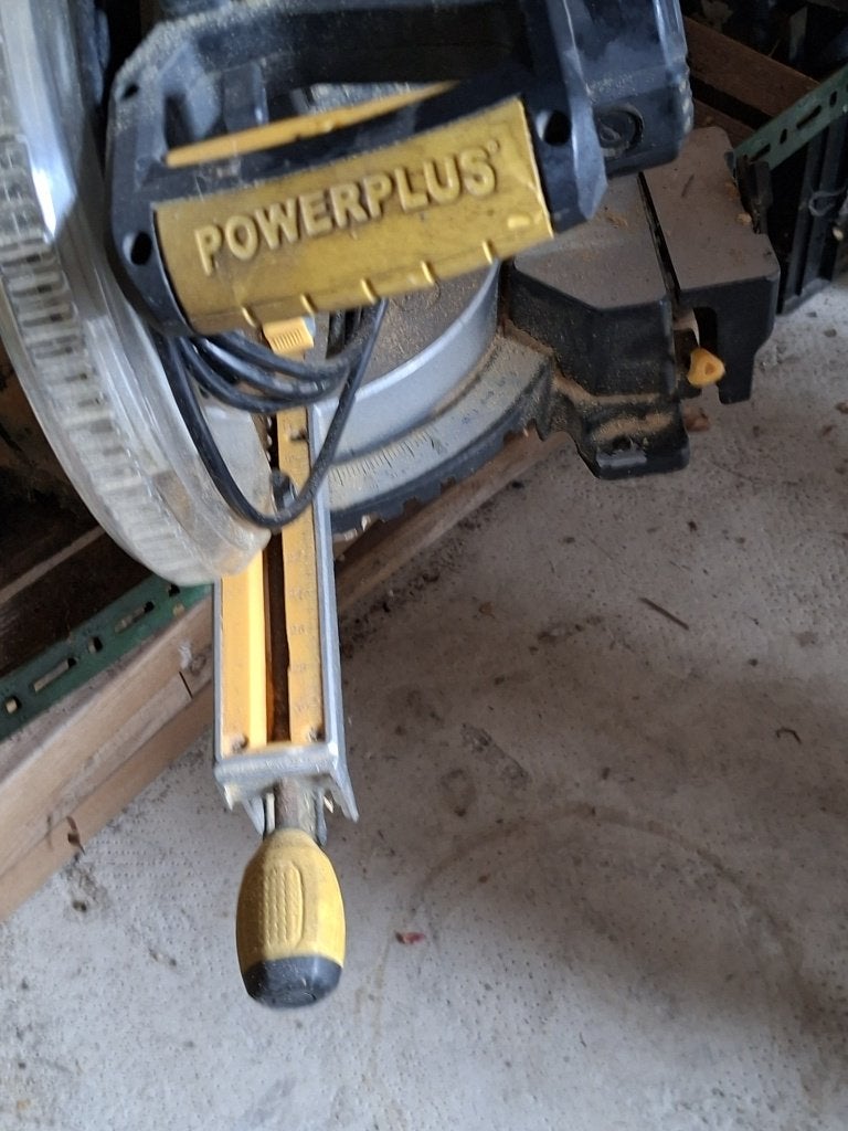 poweplus zaag machine, Gebruikt, 70 mm of meer, Overige typen, Ophalen of Verzenden