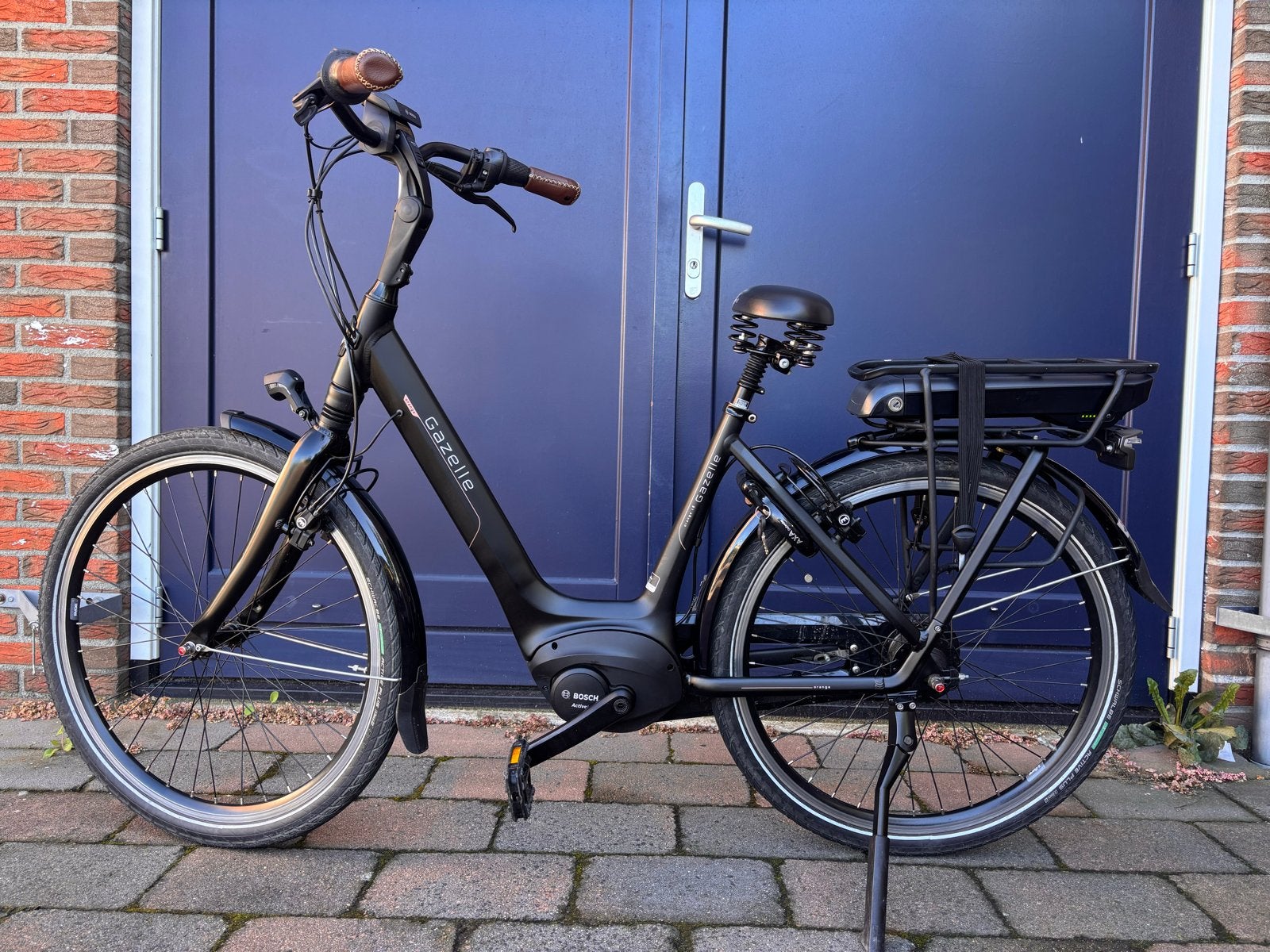 Gazelle Orange C8 HMB elektrische fiets - Zo goed als nieuw, Ophalen, Zo goed als nieuw, Minder dan 47 cm, 50 km per accu of meer