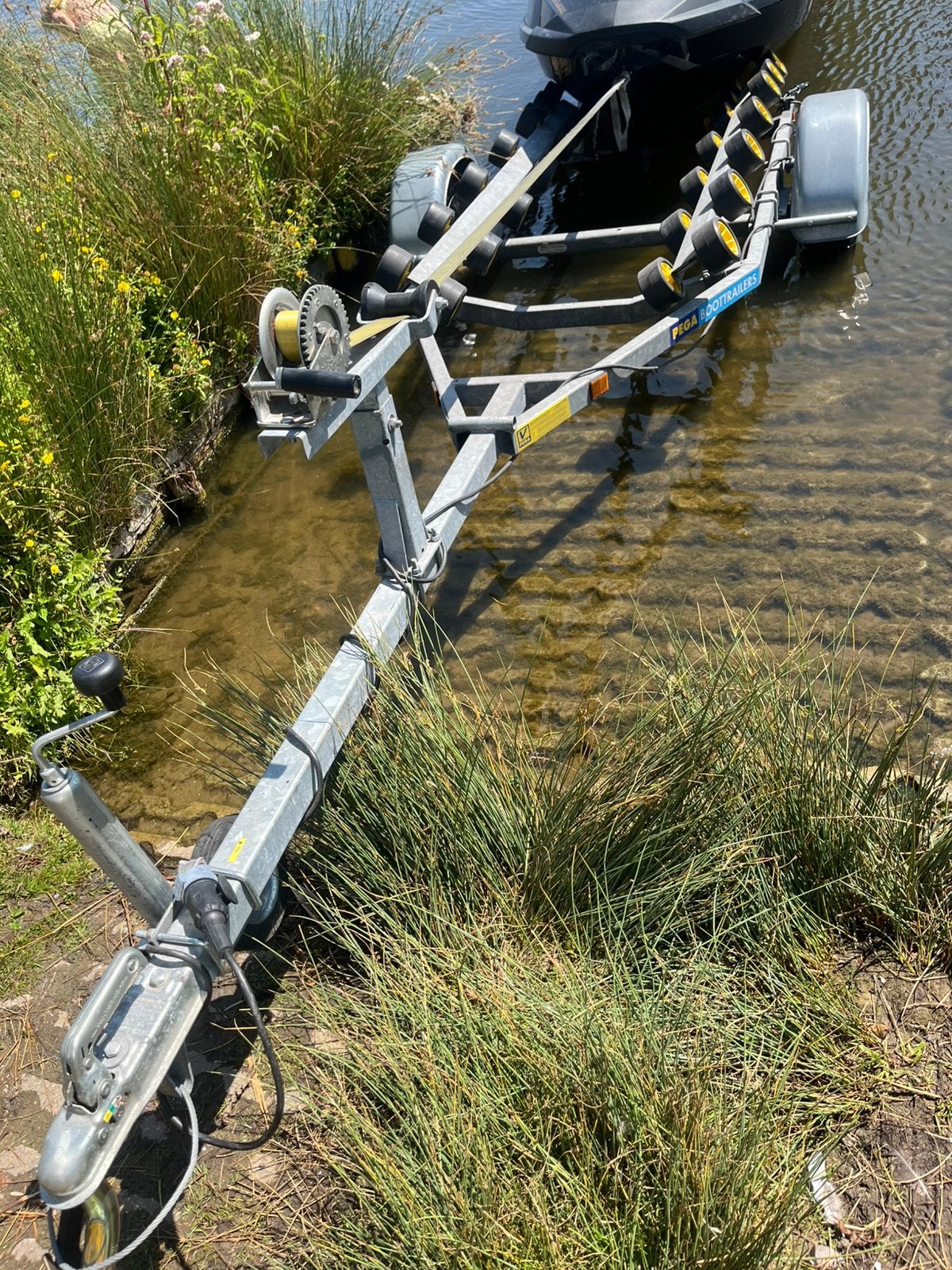 Jetloader rollen trailer, Ophalen, Zo goed als nieuw