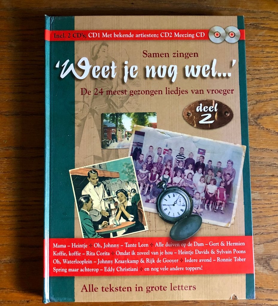 “Weet je nog wel?” De 24 meest gezongen liedjes van vroeger!, Cd's en Dvd's, Ophalen of Verzenden, Zo goed als nieuw, Levenslied of Smartlap