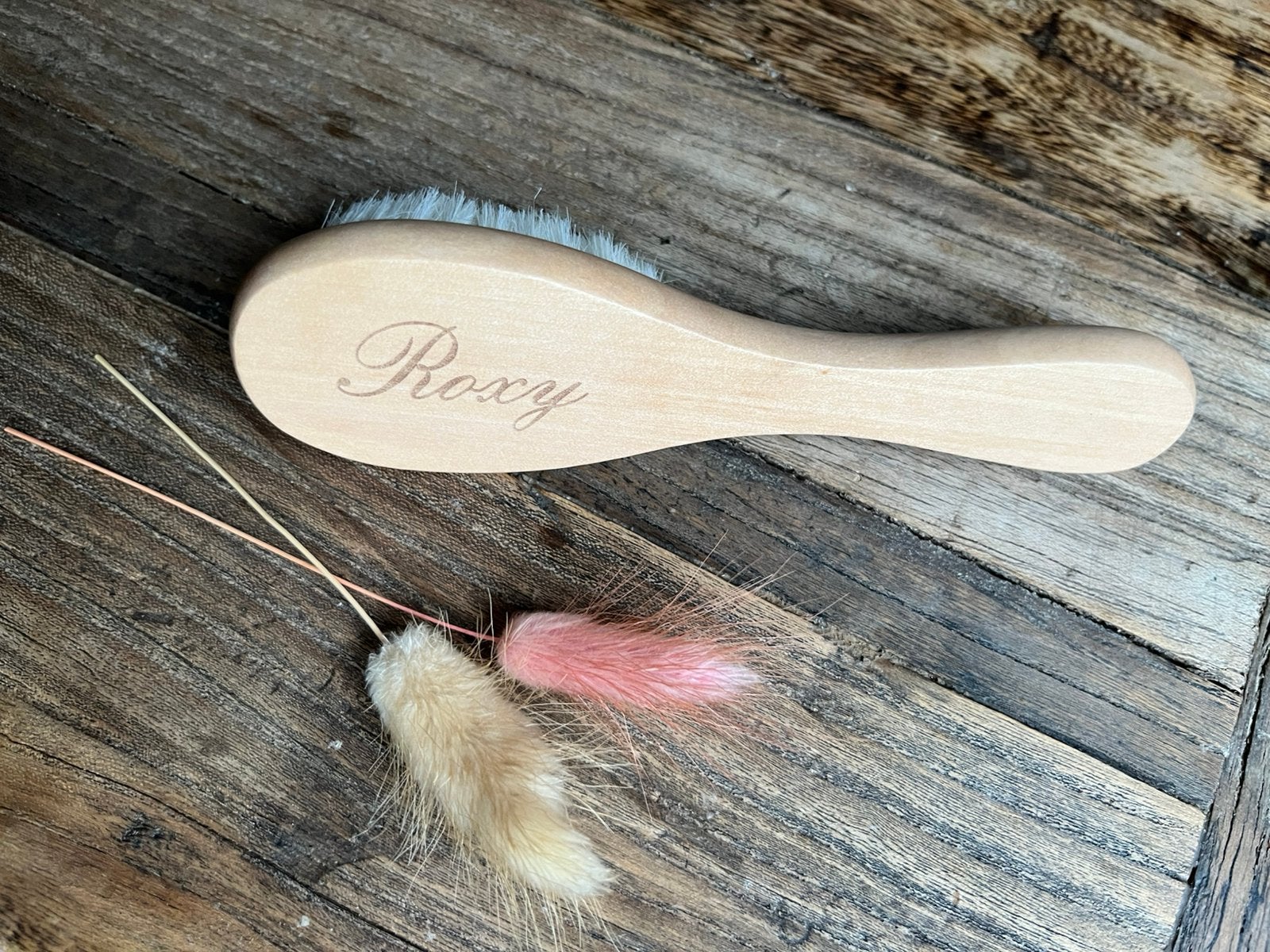 gepersonaliseerde baby haarborstel, Ophalen of Verzenden, Nieuw, Kraamcadeau
