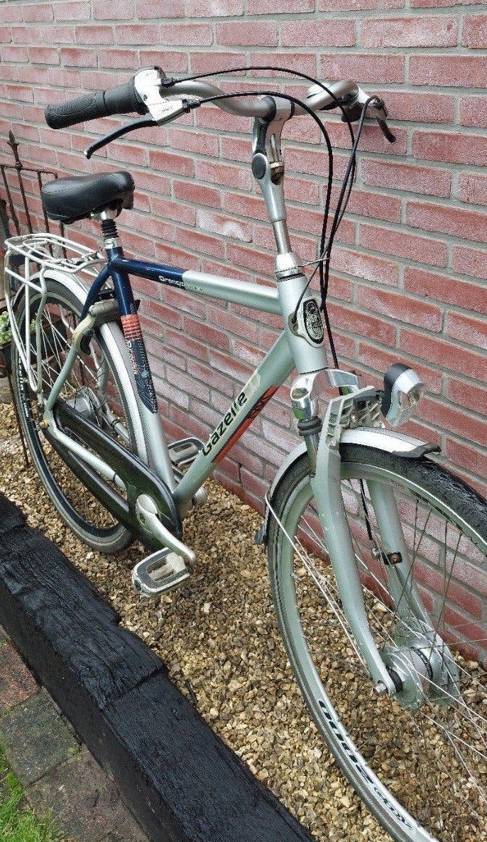 Gazelle Orange Herenfiets, Ophalen, Gebruikt, Versnellingen, 57 tot 61 cm