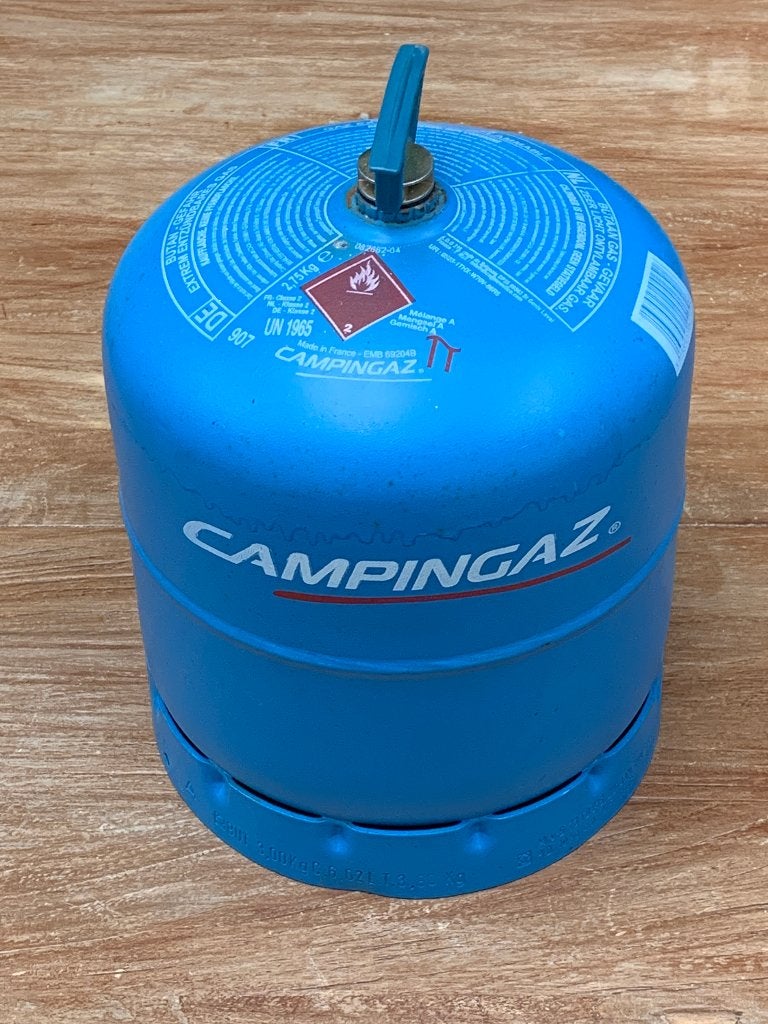 campingaz fles 907 - leeg, Ophalen of Verzenden, Gebruikt