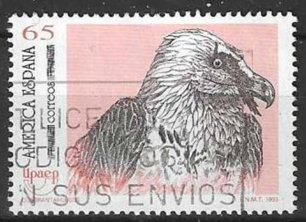 Spanje 1993 - Yvert 2862 - Lammergier (ST), Verzenden, Gestempeld