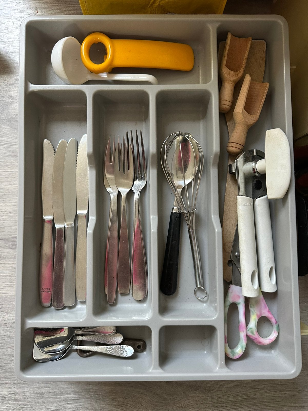 Bestekbak  gevuld “🍴🍴, Huis en Inrichting, Ophalen, Zo goed als nieuw, Rvs of Chroom, Overige typen
