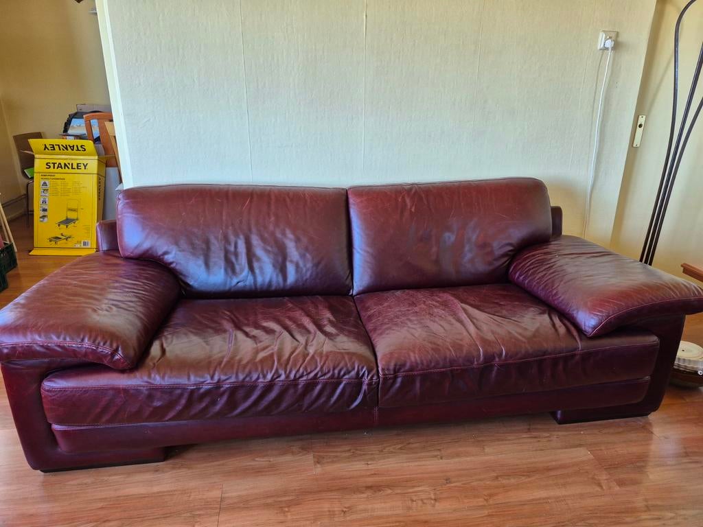 Gratis Natuzzi bankstel: twee- en driezitsbank, Ophalen of Verzenden