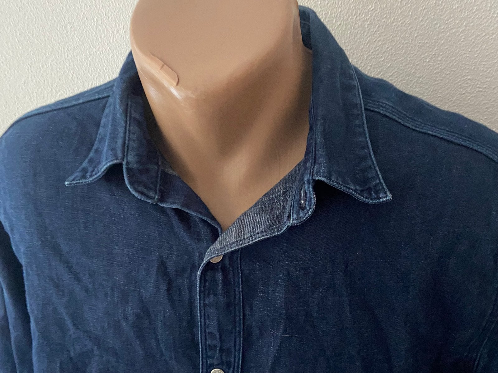 Spijkershirt ajax Replay Denim Jeans overhemd, Ophalen of Verzenden, Zo goed als nieuw, Ajax, Shirt
