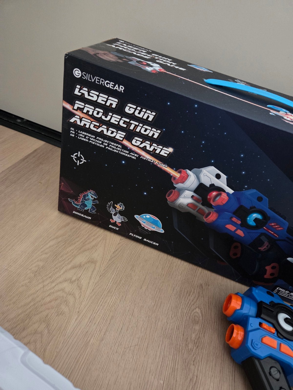 Silvergear Laser Gun Projection Arcade Game met 2 geweren, Ophalen of Verzenden, Gebruikt, Jongen
