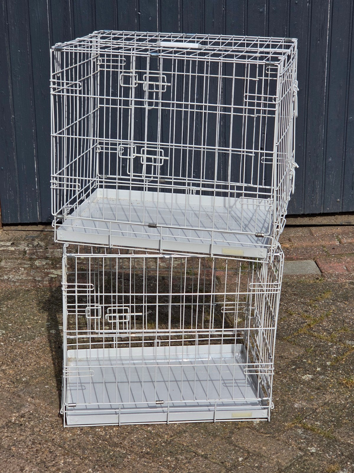 2 honden Benches, Ophalen, Gebruikt