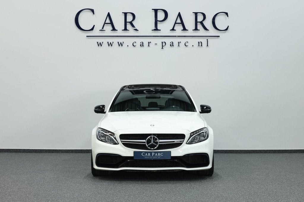 Mercedes-Benz C-klasse AMG 63 S 510+PK KERAMISCH/KUIPSTOELEN, Auto's, Mercedes-Benz, Automaat, Achterwielaandrijving, Gebruikt