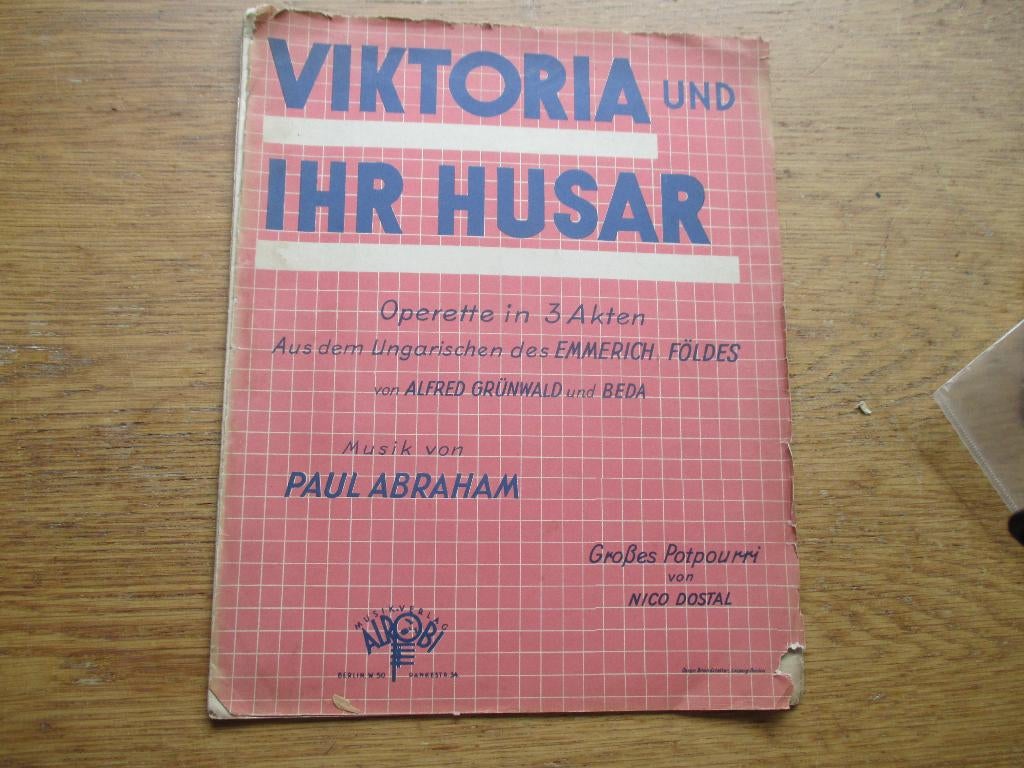 VIKTORIA UND IHR HUSAR, Zang, Gebruikt, Ophalen of Verzenden, Artiest of Componist