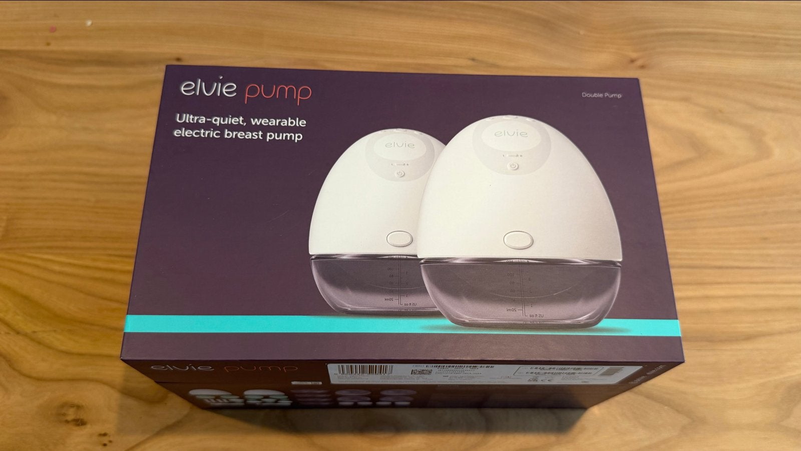 Elvie Pump Dubbele Elektrische Borstkolf - inclusief tas, Gebruikt, Ophalen of Verzenden, Elvie, Borstkolf