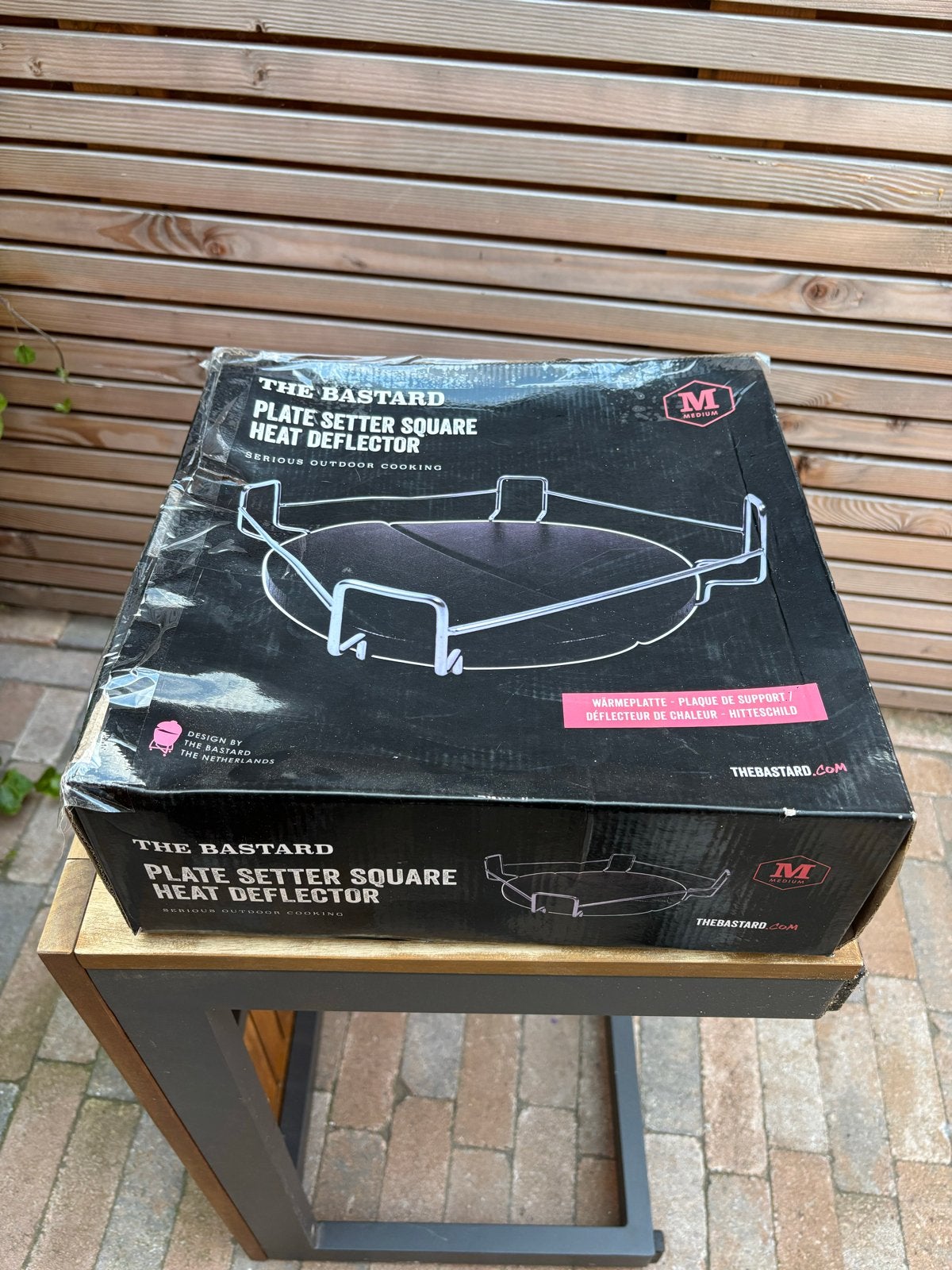 The Bastard Plate Setter Square Heat Deflector Medium, Ophalen, Nieuw