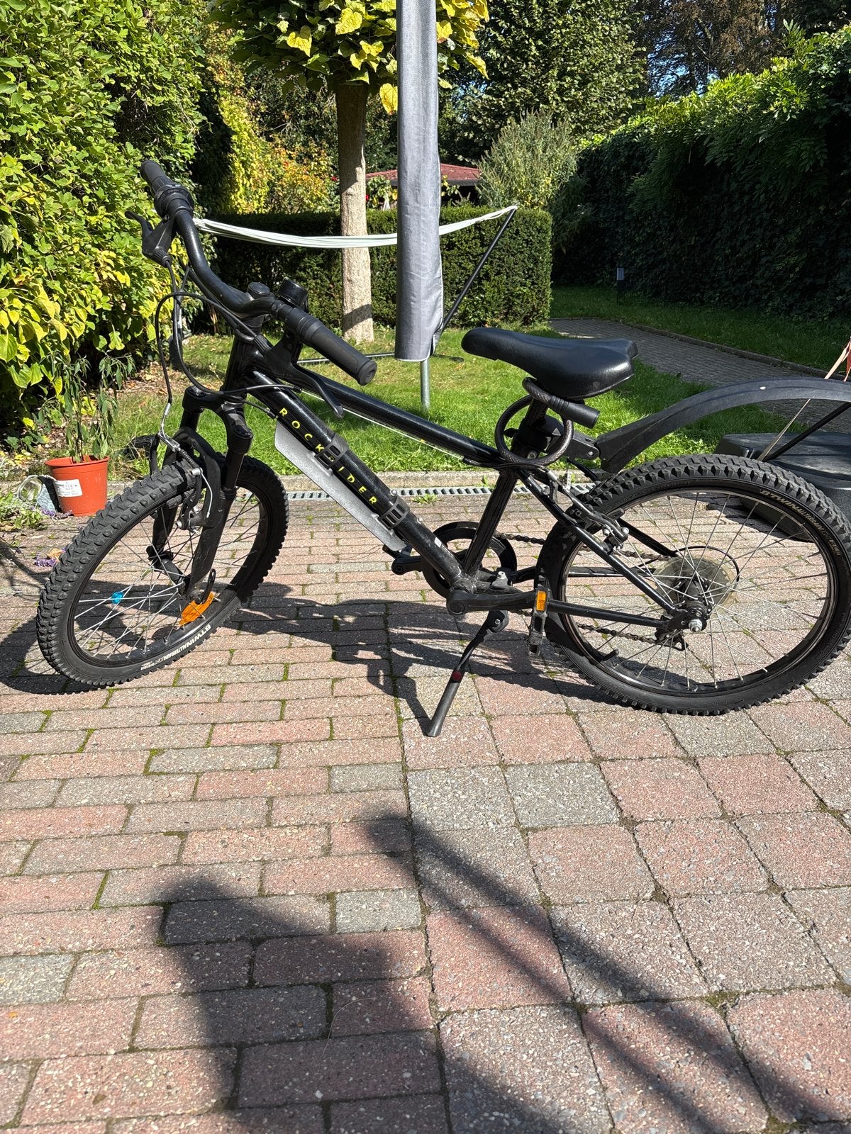 Rockrider kinderfiets met versnellingen, Gebruikt, Velgrem, Versnellingen, Minder dan 49 cm