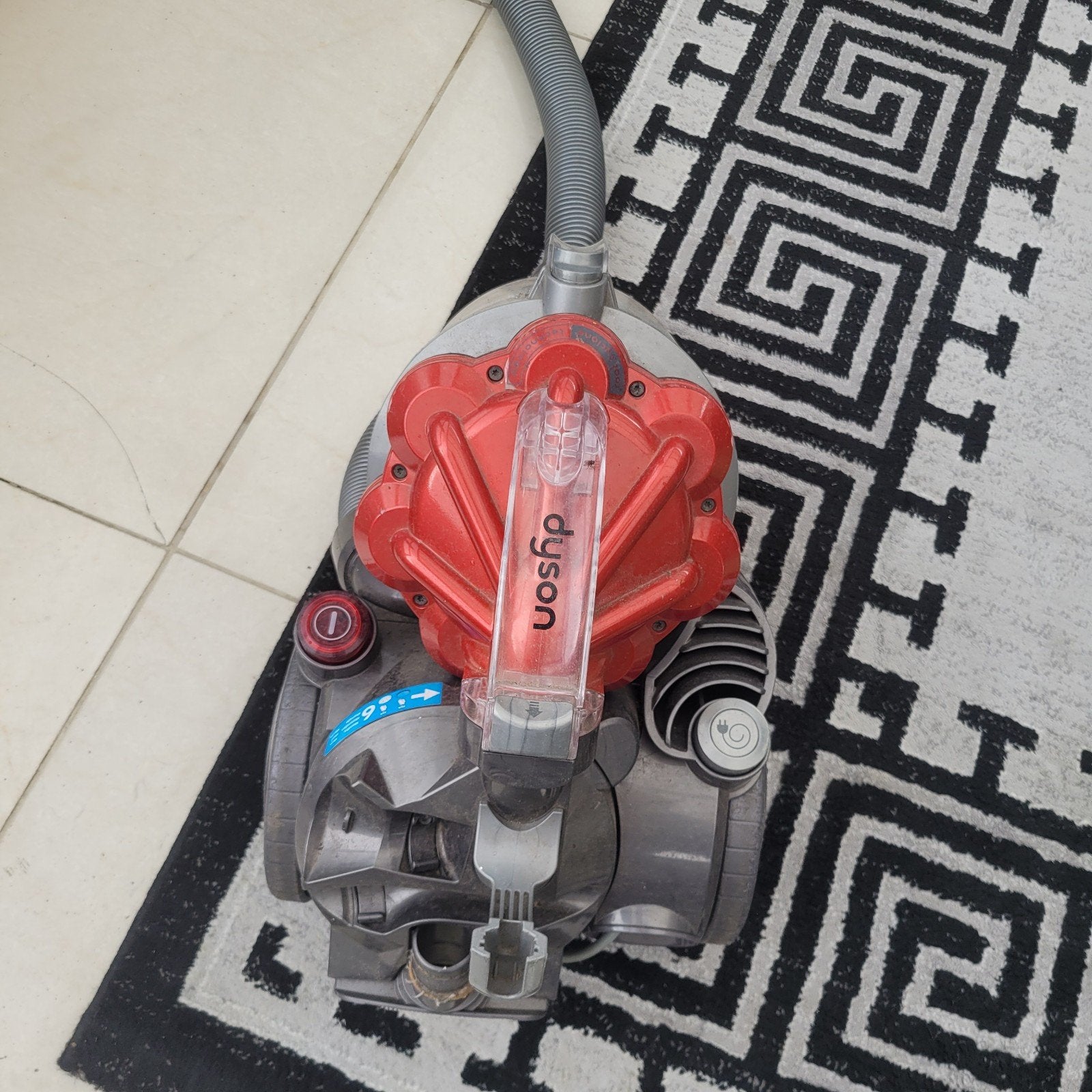 Dyson DC19 All Floors Sledestofzuiger, Witgoed en Apparatuur, Stofzuigers, Gebruikt, Ophalen of Verzenden, Dyson, Geschikt voor harde vloeren