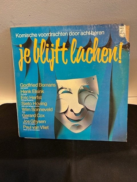 Various –Je Blijft Lachen!, Ophalen of Verzenden, Zo goed als nieuw, 12 inch, Levenslied of Smartlap