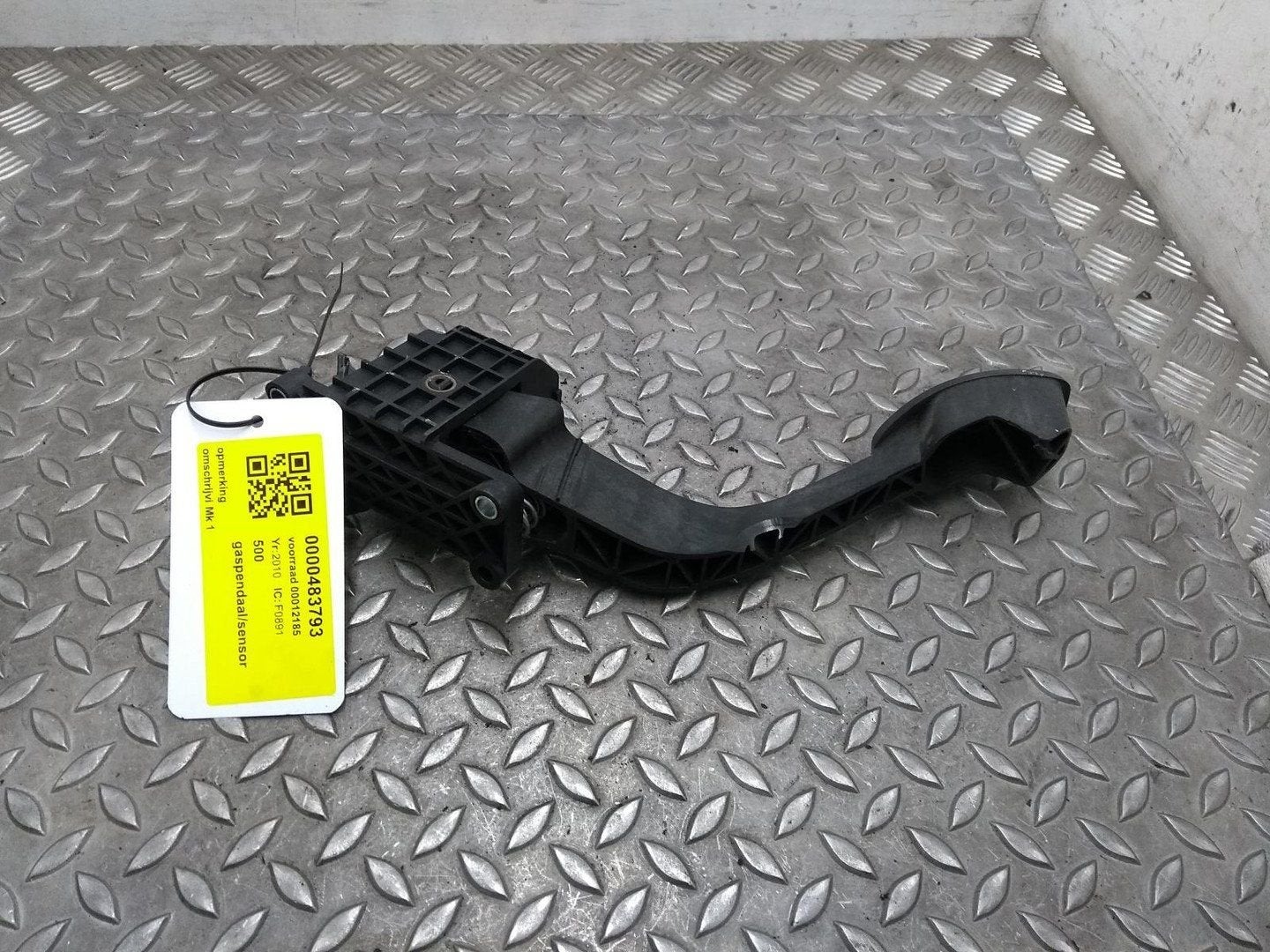 FIAT 500 1.2 LOUNGE GASPEDAAL SENSOR 2010, Ophalen of Verzenden, Gebruikt, Stiba lid