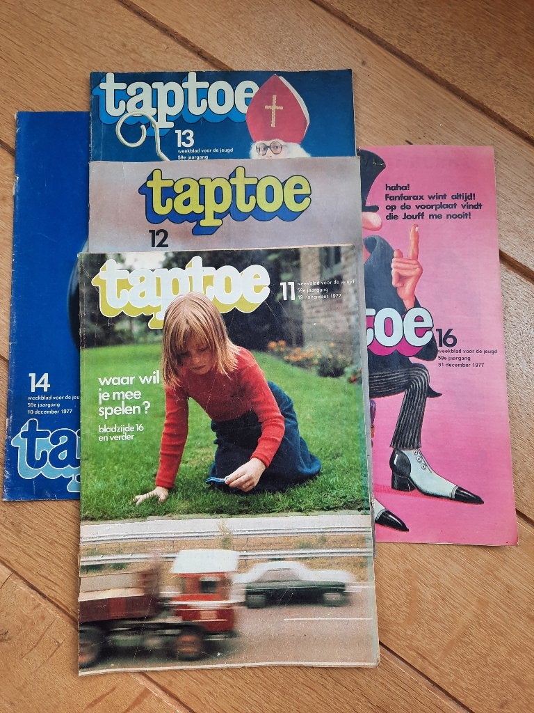 TAPTOE Jaargang 1977 - Nr. 11 12 13 14 16, Ophalen of Verzenden