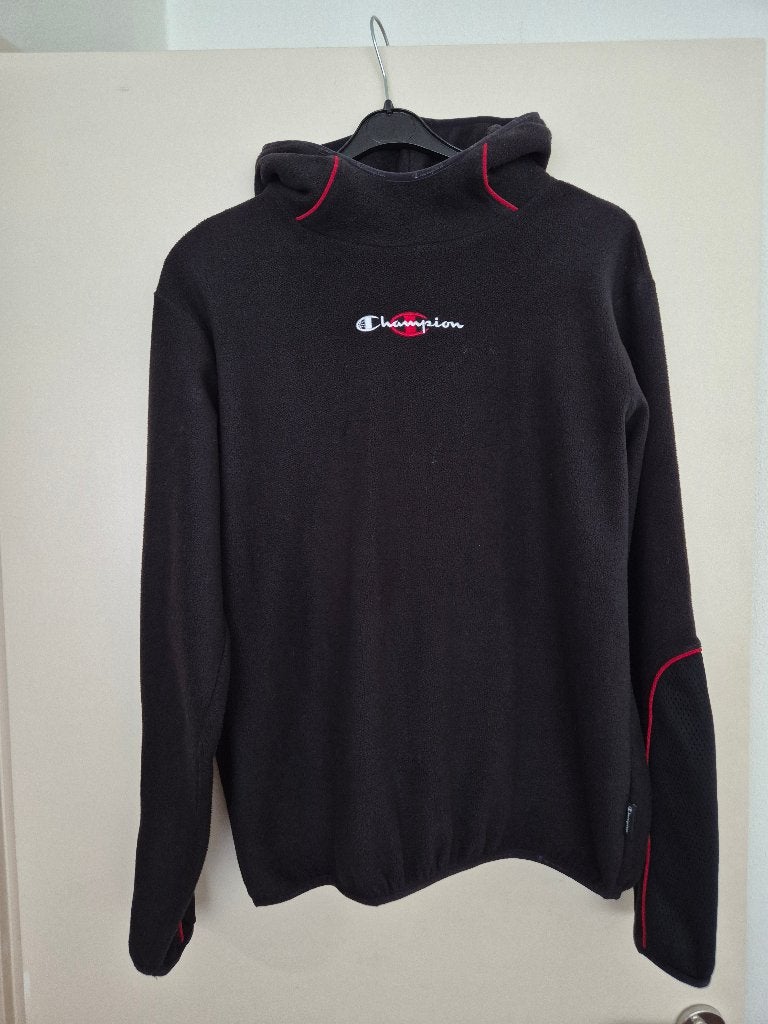 CHAMPION FLEECE trui hoodie jongens zwart maat 176 kleding, Gebruikt, Trui of Vest, Ophalen of Verzenden, Champion