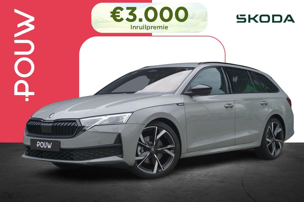 Skoda Octavia Combi 1.5 TSI 150pk MHEV Sportline Tour | Navi, Auto's, Skoda, Bedrijf, Te koop, Octavia, ABS, Achteruitrijcamera