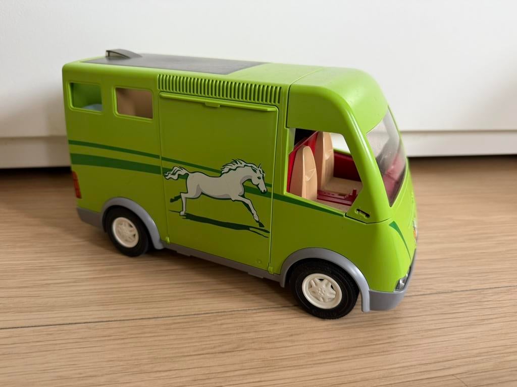 Playmobil paardentrailer 6928, Ophalen of Verzenden, Zo goed als nieuw