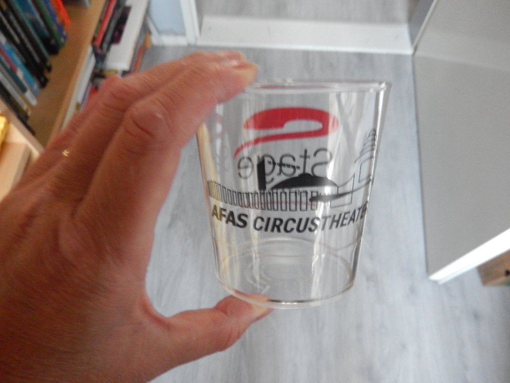 Beker afas (hard plastic) zgan, Ophalen of Verzenden, Zo goed als nieuw