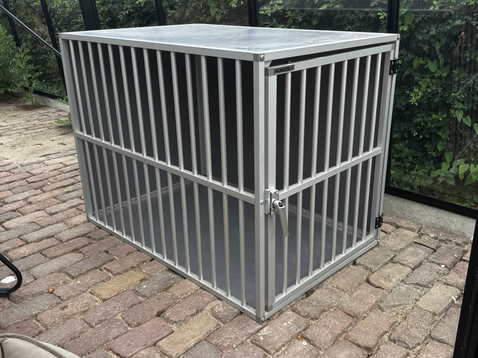 Hundos bench maat L (gebruikt), Dieren en Toebehoren, Hondenhokken, Ophalen, Zo goed als nieuw, 75 tot 110 cm, Minder dan 65 cm