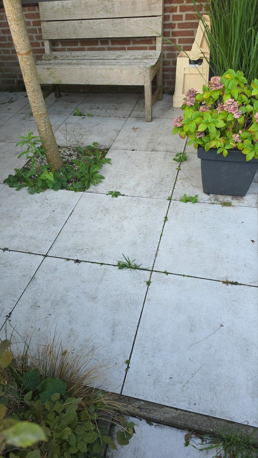 60x60x2 keramische tuintegels 30m2, Ophalen, Keramiek, Terrastegels