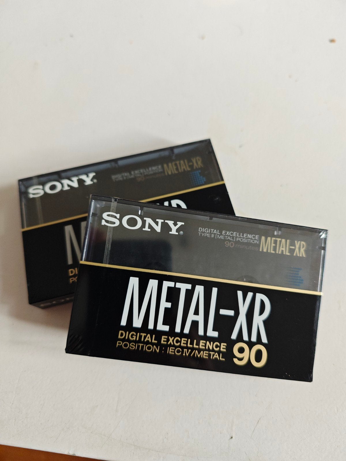 Sony Metal-XR 90 2x nieuw, Cd's en Dvd's, 2 t/m 25 bandjes, Overige genres, Ophalen of Verzenden, Nieuw in verpakking