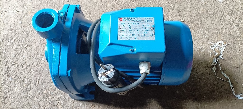 pedrollo cpm 170 - 220 volt waterpomp  7.2 cub per uur, Ophalen of Verzenden, Zo goed als nieuw, Elektrisch, Beregeningspomp