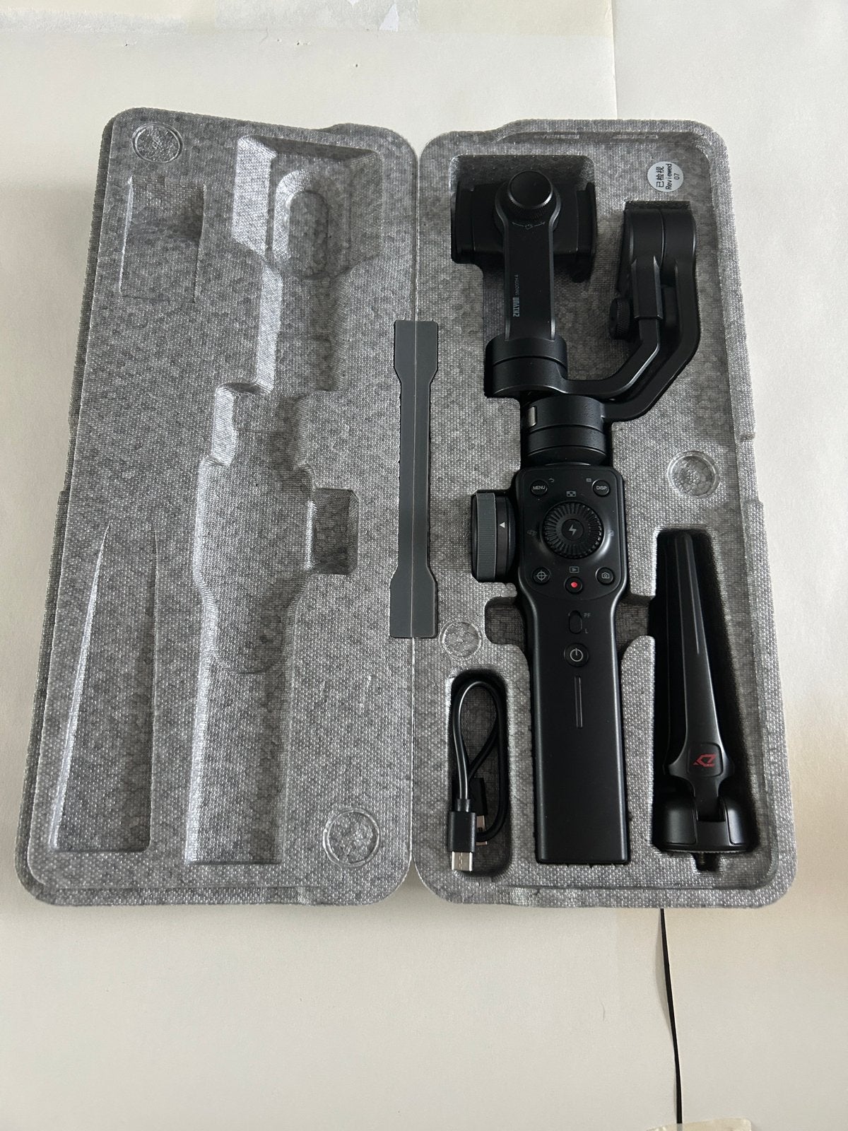 Zhiyun Smooth 4 smartphone gimbal – vrijwel ongebruikt, Verzenden, Overige typen, Zo goed als nieuw, Zhiyun