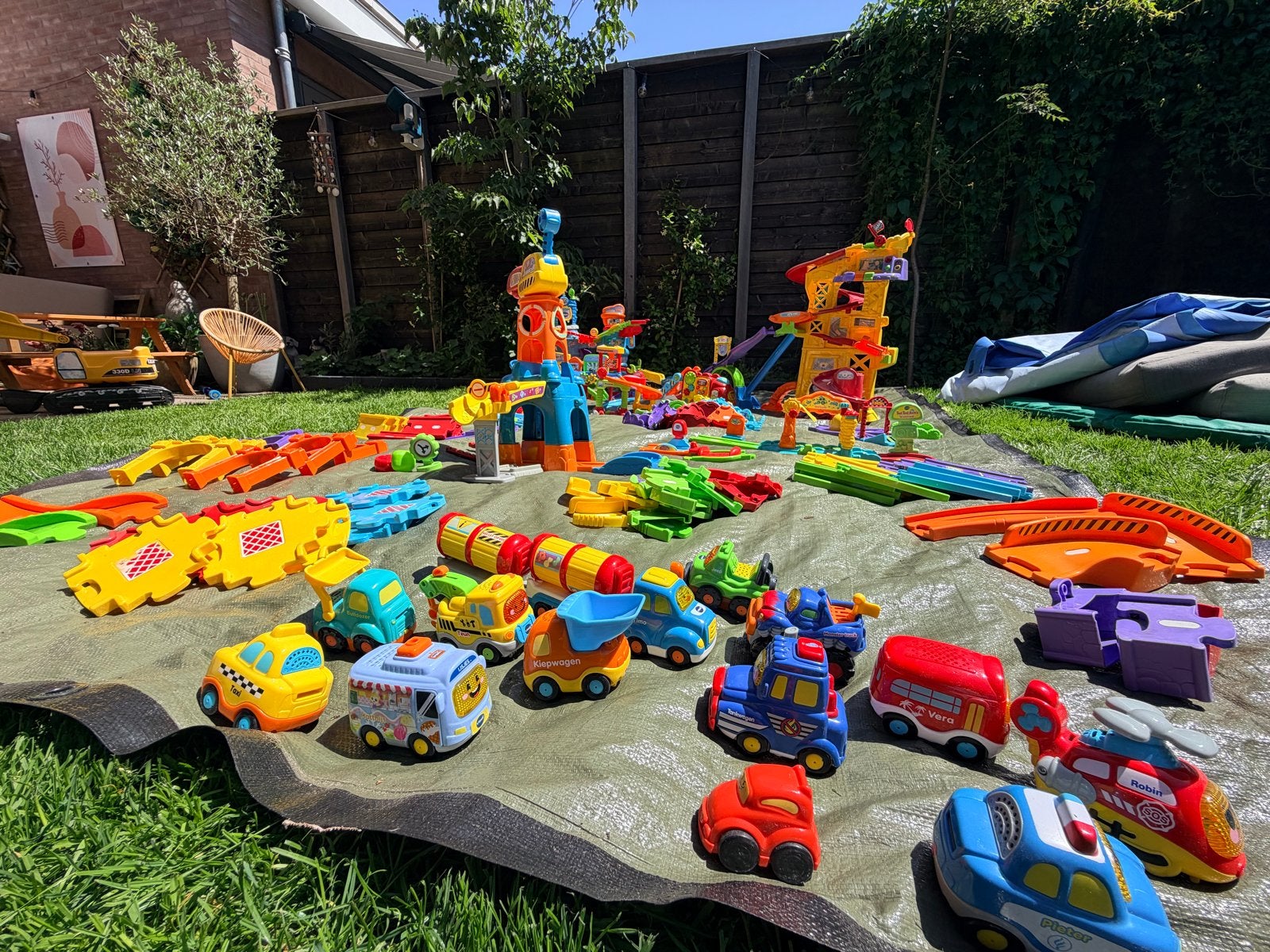 Mega set van VTech Toet Toet Auto's, Kinderen en Baby's, Speelgoed | Vtech, Ophalen, Gebruikt, 6 maanden tot 2 jaar
