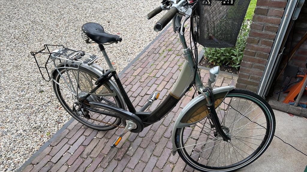 Batavus e bike padova easy, Ophalen, Minder dan 30 km per accu, Gebruikt, Batavus