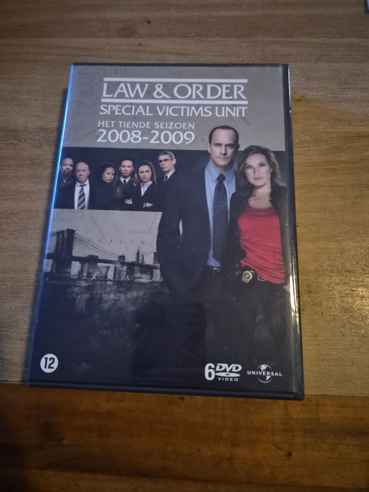 Law & Order: Special Victims Unit - Seizoen 10 (DVD), Cd's en Dvd's, Dvd's | Tv en Series, Engels, Misdaad, Nederlands, Ophalen of Verzenden