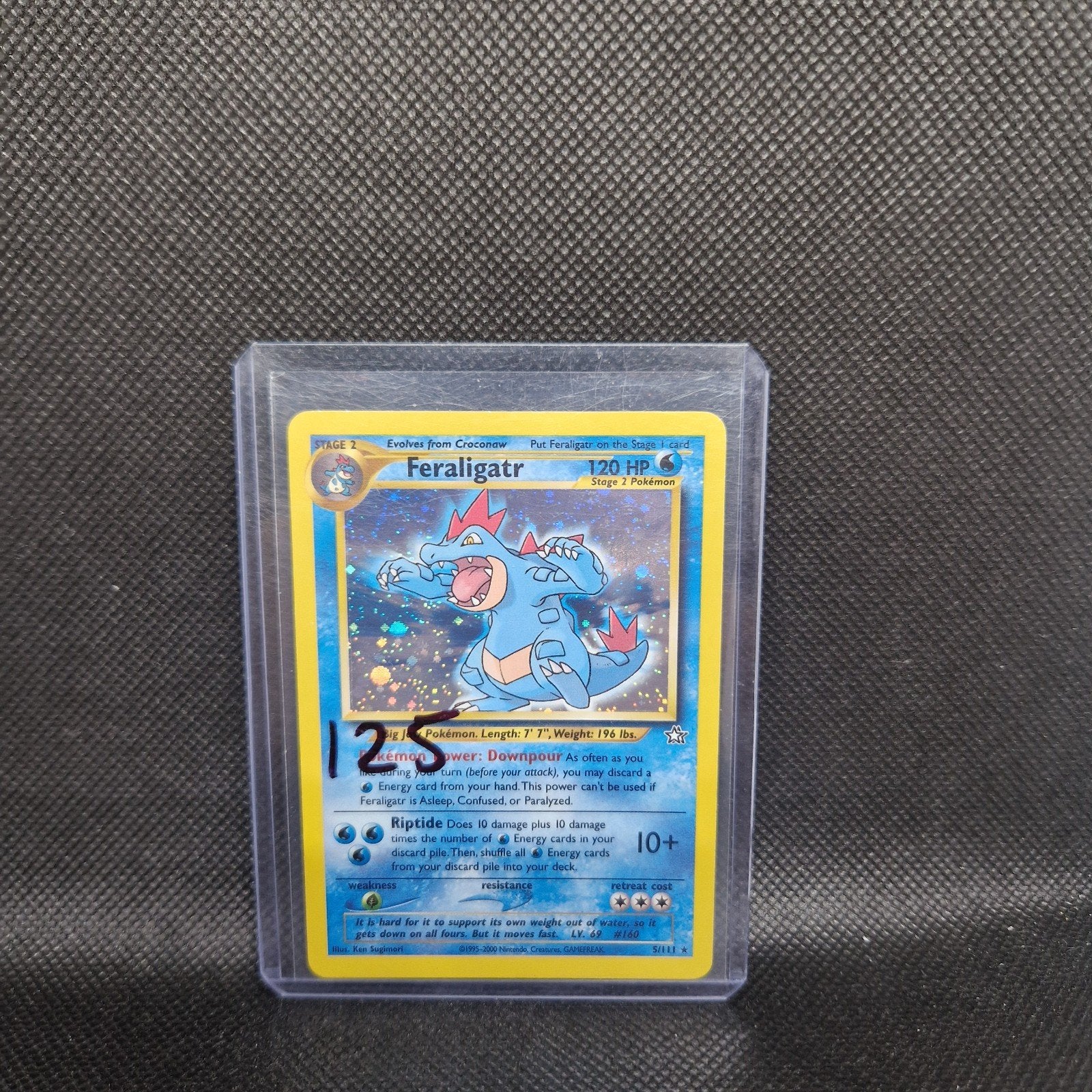 Feraligatr Neo Genesis, Ophalen of Verzenden, Zo goed als nieuw
