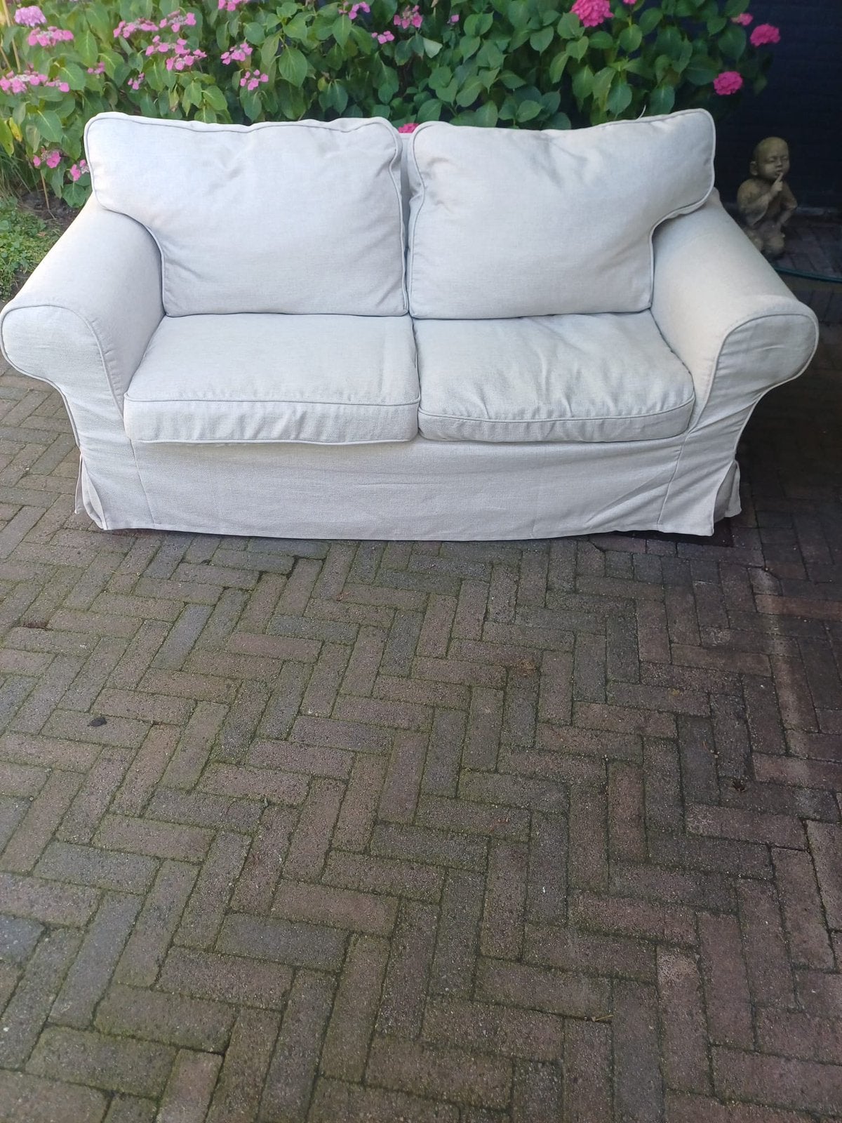 Bankje ikea GRATIS, Ophalen, Zo goed als nieuw, Tweepersoons, 140 cm