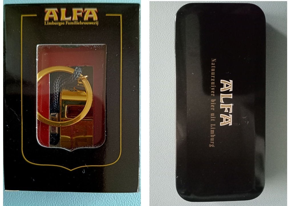 2 Zeer exclusieve ALFA Flesopeners, Verzamelen, Biermerken, Ophalen of Verzenden, Nieuw, Glas of Glazen, Overige merken